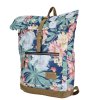 Enrico Benetti Santiago 15" Notebook Backpack Dark Blue Floral