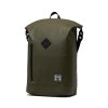 Herschel Roll Top Backpack Ivy Green
