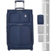 35448 1 cestovny kufor aerolite t 9613 3 l tmavo modra