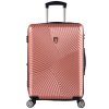 cestovný kufor TUCCI Srotolare T-0277/3-M ABS - ružová