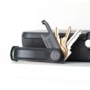 Orbitkey Kožená kľúčenka 2.0 - Black  + Orbitkey Multitool náradie Zadarmo