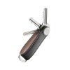 Orbitkey Kožená kľúčenka 2.0 - Charcoal  + Orbitkey Multitool náradie Zadarmo