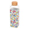 Quokka Skleněná láhev na vodu Storm 700 ml - Ditsy Flora