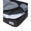 Herschel Kyoto Packing Cubes - Black Pouch: 1.6L   Small: 7.2L   Medium: 11.8L   Large: 18.6L
