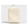 classic packing cube m oyster white back