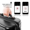 48457 12 heys smart luggage airline aproved s black