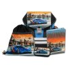 Školní aktovkový set ERGO ONE Top Car 4-dílný, C4-8010-3.092