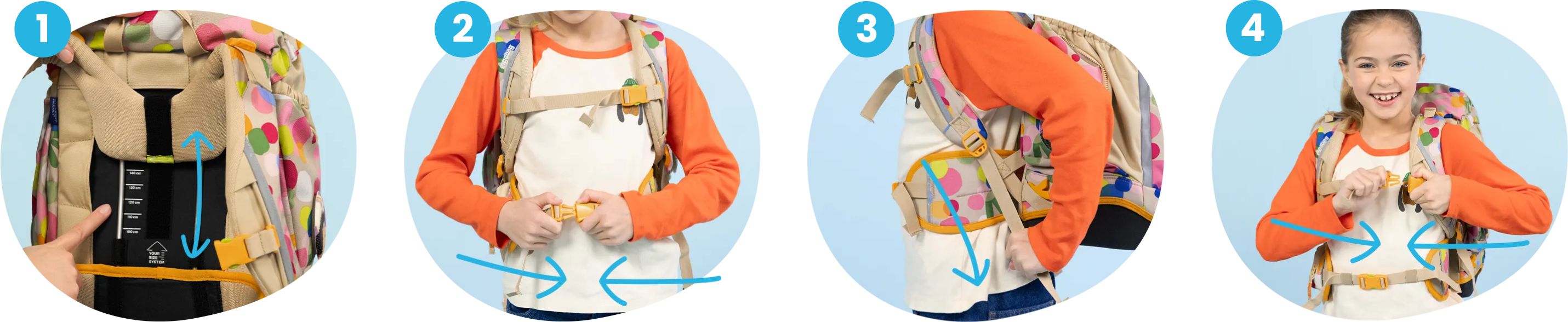 Nastavení Ergobag Flex