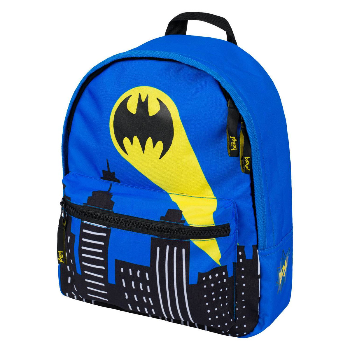 Předškolní batoh Batman modrý – detail výrobku