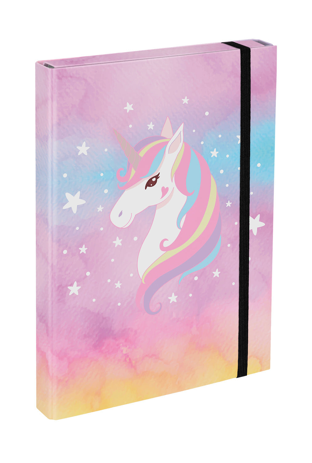 Desky na školní sešity A4 Rainbow Unicorn – detail výrobku