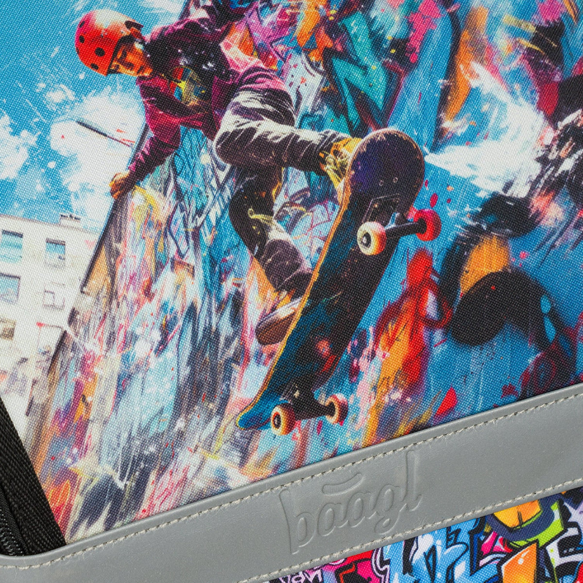 Školní aktovka Zippy Skatepark – detail výrobku