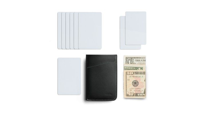 Bellroy Card Sleeve – příklad uložených věcí