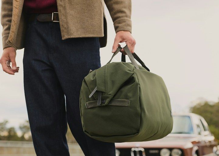 Bellroy Classic Duffel – Madla, popruh i kufr