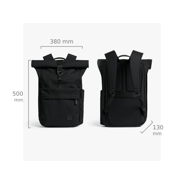 Bellroy Classic Rolltop – rozměry