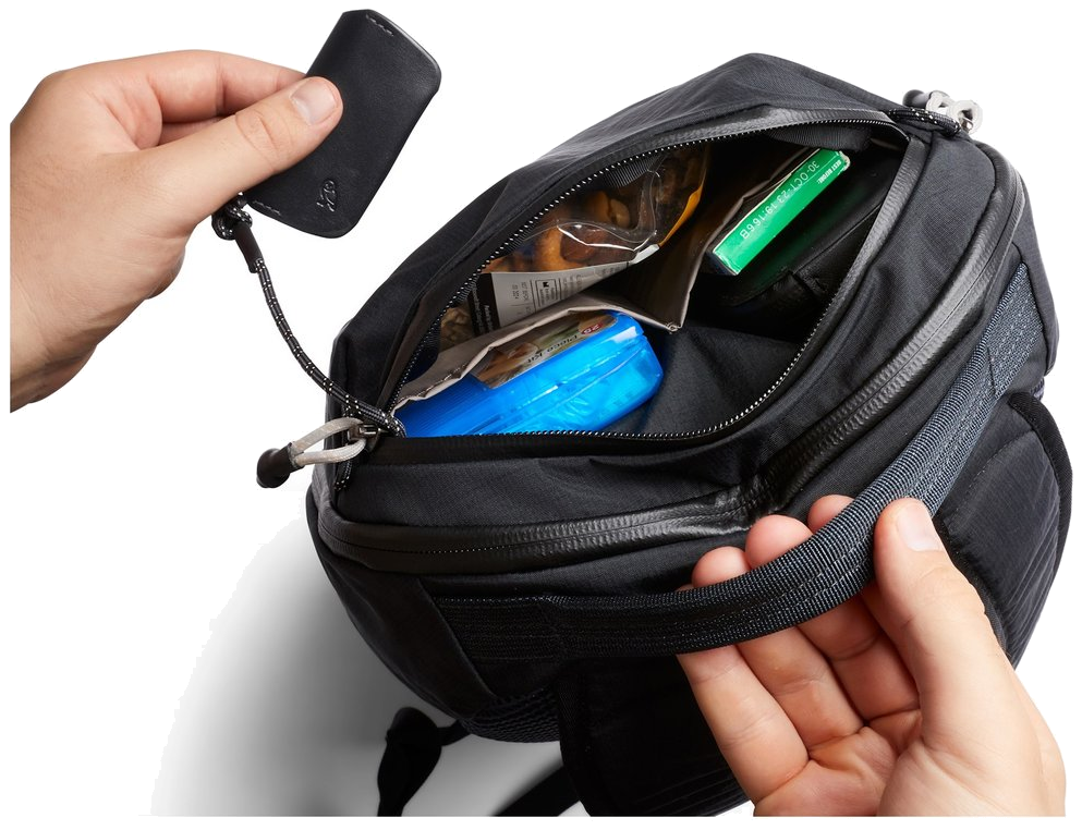 Bellroy Lite Ready Pack Black 18 l – detail každodenního používání