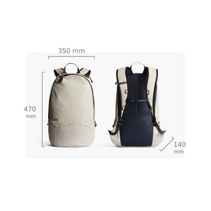Bellroy Lite Daypack – rozměry
