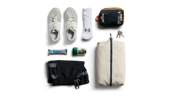 Bellroy Lite Packing Caddy – příklad uložených věcí