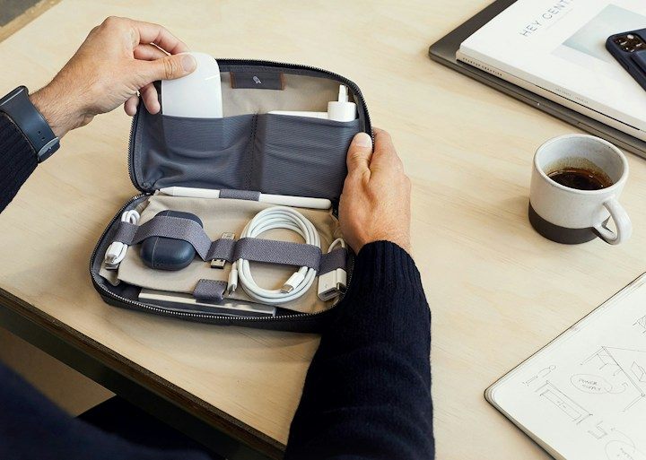 Bellroy Tech Kit – Velké věci zvlášť od kabelů