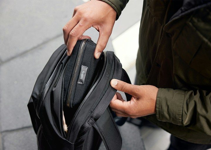 Bellroy Transit Workpack – Technika má vlastní vstup