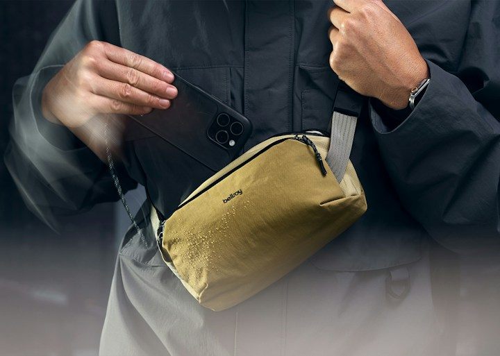 Bellroy Venture Ready Sling – Telefon v polstrované přihrádce