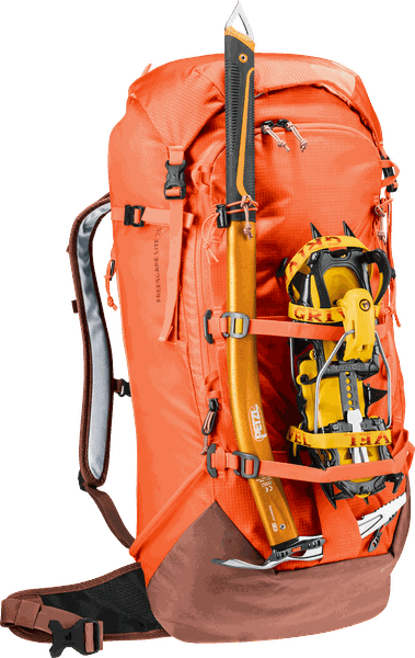 Deuter Freescape Lite 26 – Lyže i snowboard podle úseku
