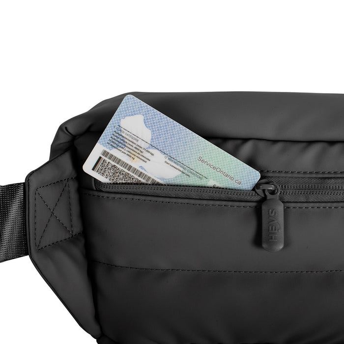 Heys Puffer Waist Bag Black – Drobnosti blízko těla