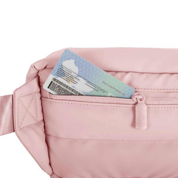 Heys Puffer Waist Bag Rose – Drobnosti blízko těla