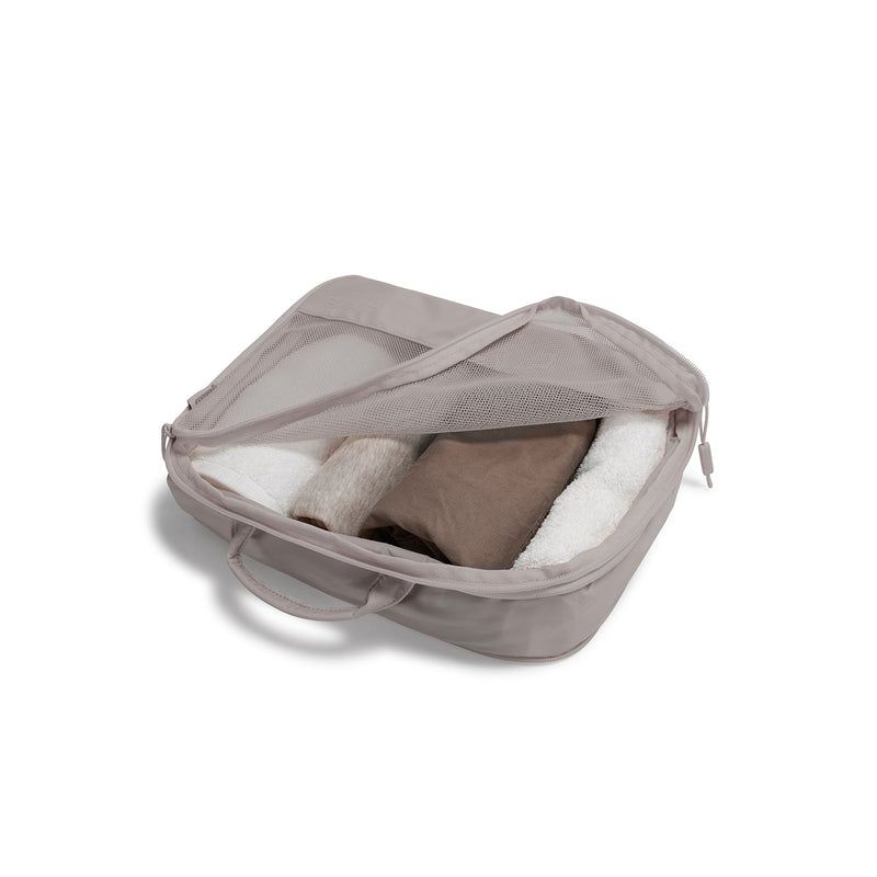 Heys Ecotex Compression Packing Cube 4 Pc Set Atmosphere – Jedna velká, dvě střední, jedna malá