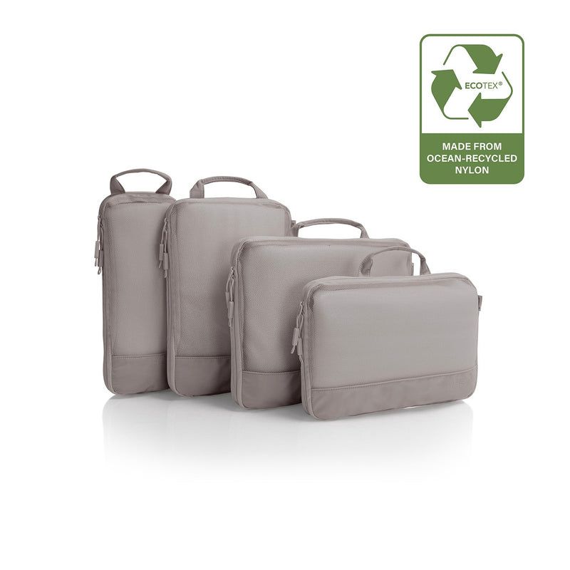 Heys Ecotex Compression Packing Cube 4 Pc Set Atmosphere
