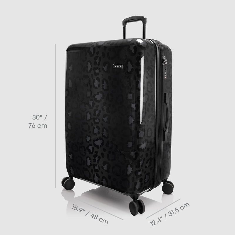 Heys Elite Black Leopard L – Rozměry pro plánování cesty