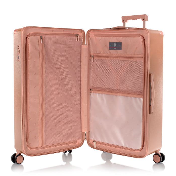Heys Luxe L Trunk Rose Gold – Podšívka ladí s vnějším designem