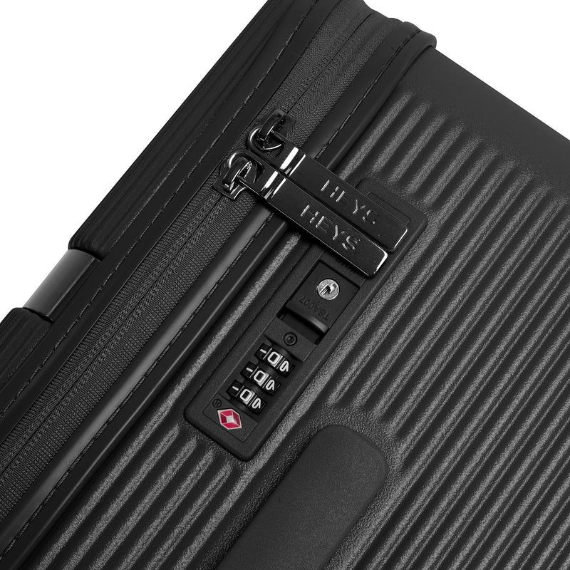 Heys Nexus One S Black – Zámek v hladkém povrchu
