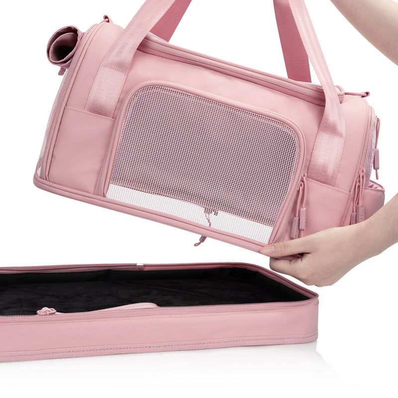 Heys Pawsenger Pet Carrier Rose – Vyjímatelné dno a měkká podložka