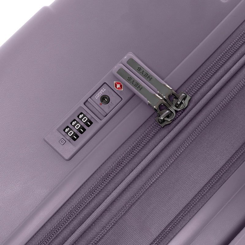 Heys ReNew M Amethyst – Kovové rohy a TSA