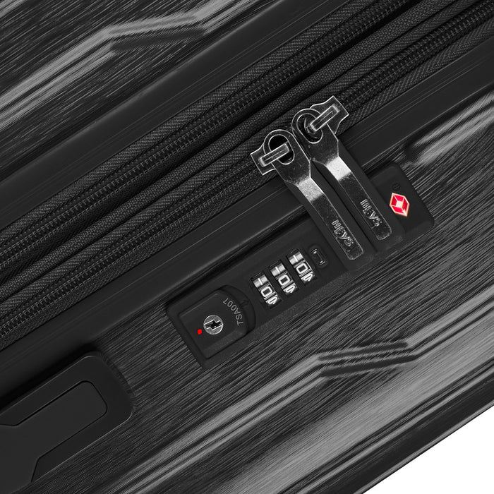 Heys Xtrak S Black – Zapuštěný kombinační TSA