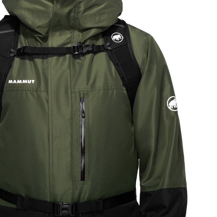 Mammut Nirvana 18 – Usazení při sjezdu