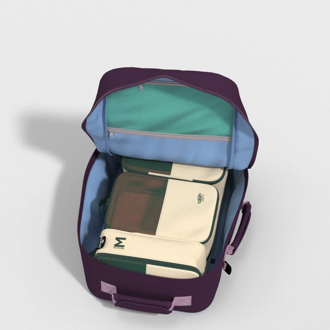 Efektivní balení batohu CabinZero Classic 36L