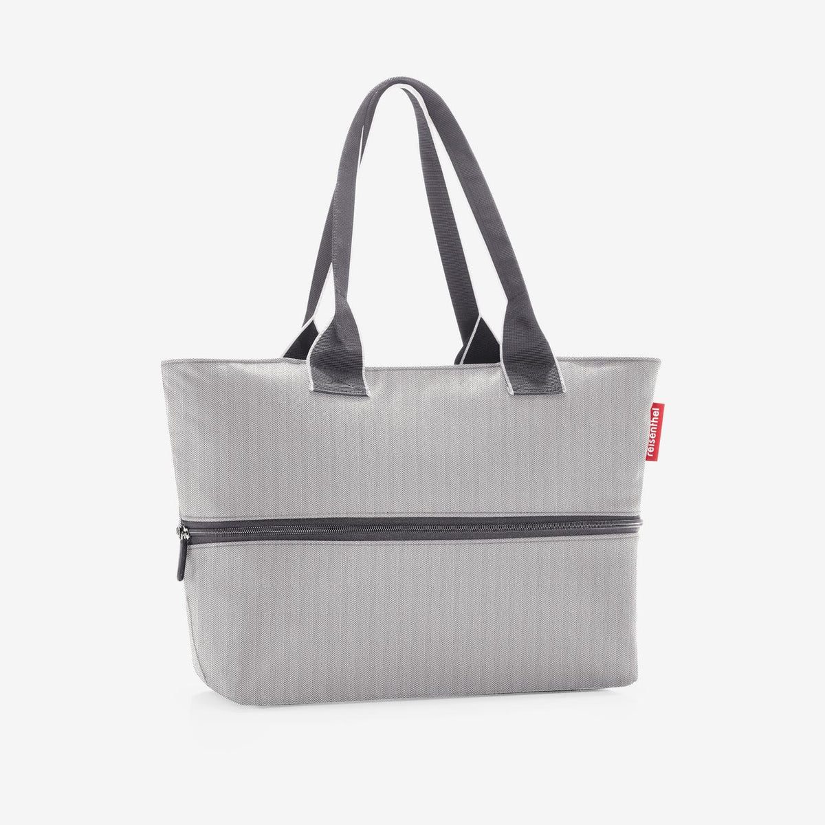 Reisenthel Shopper E1 Herringbone Grey – produktový detail