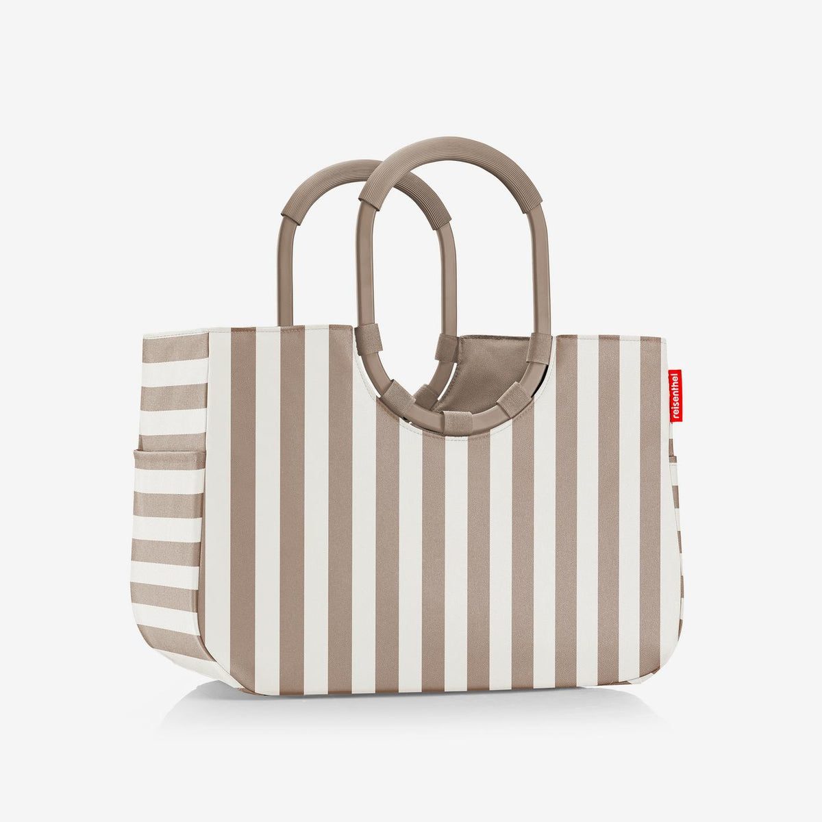 Reisenthel Loopshopper L Summerstripes coffee – produktový detail