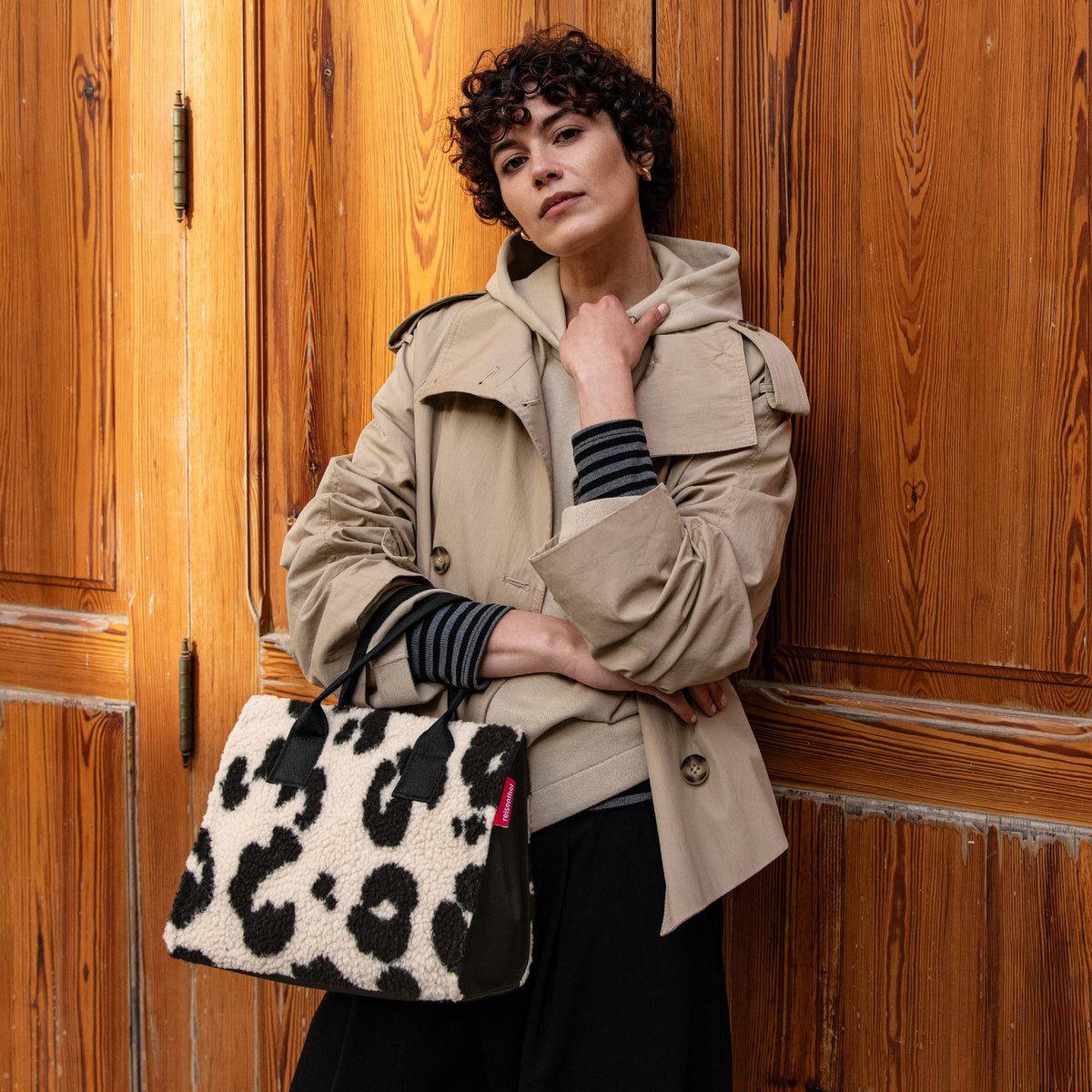 Reisenthel Daily Shopper XS Teddy Leo Cream – lifestyle fotografie