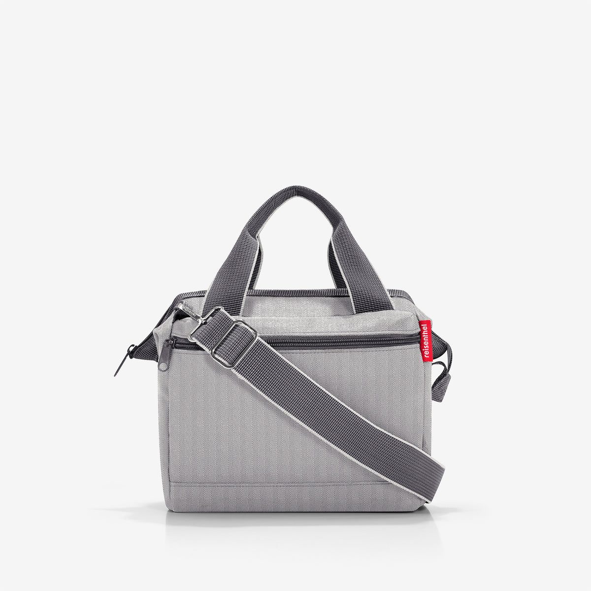 Reisenthel Allrounder Cross Herringbone Grey – produktový detail