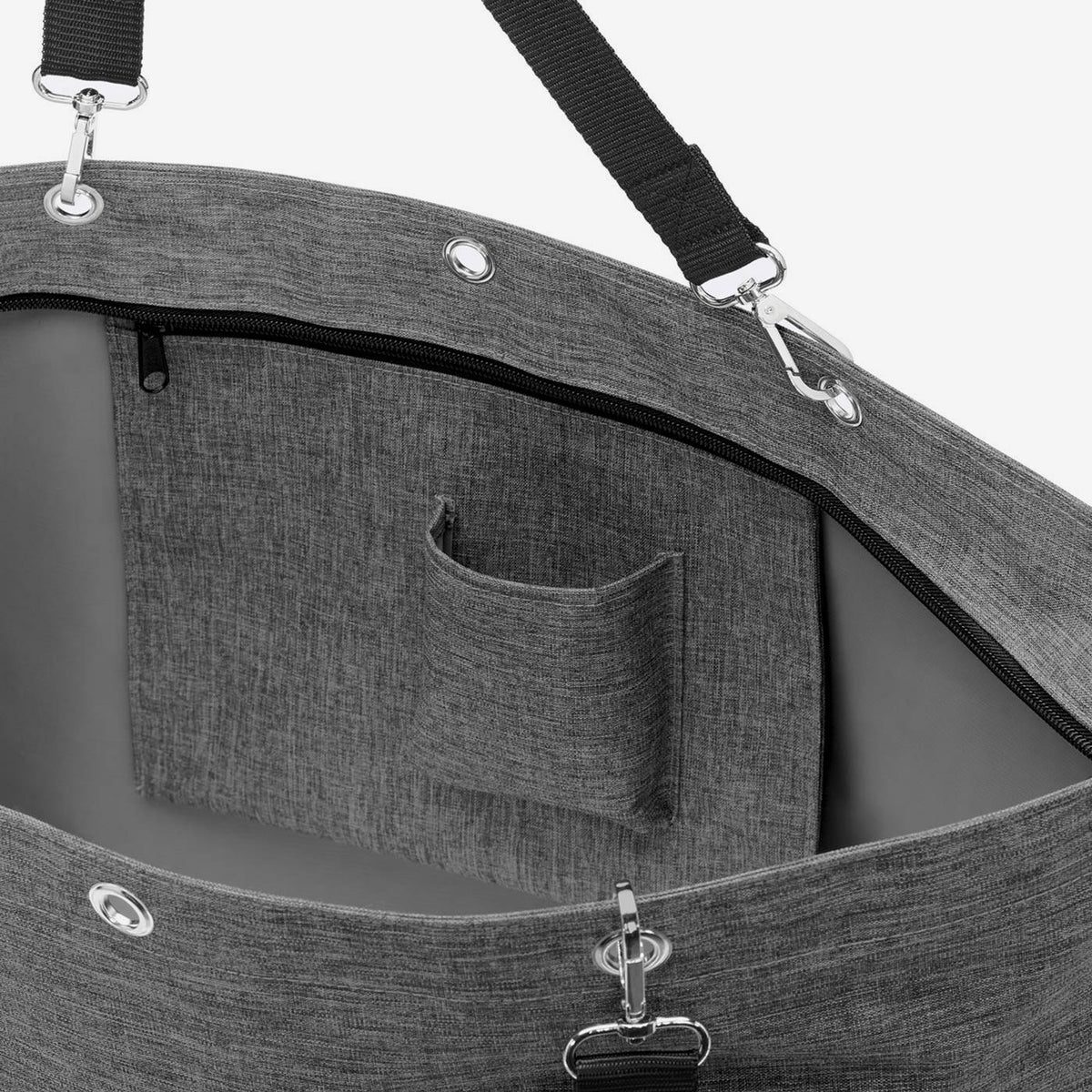 Reisenthel Shopper XL Twist Silver – produktový detail