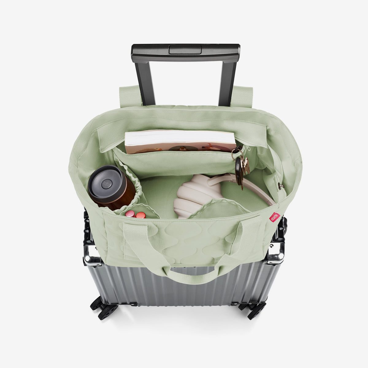 Reisenthel Travelshopper Puffer Iced Matcha – produktový detail