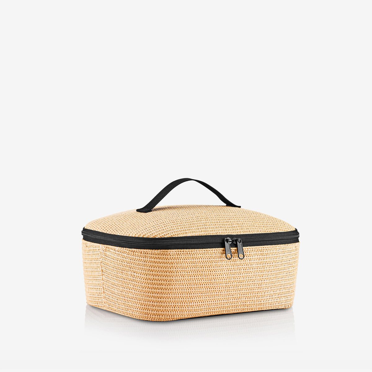 Reisenthel Coolerbag M Pocket Raffia black – produktový detail
