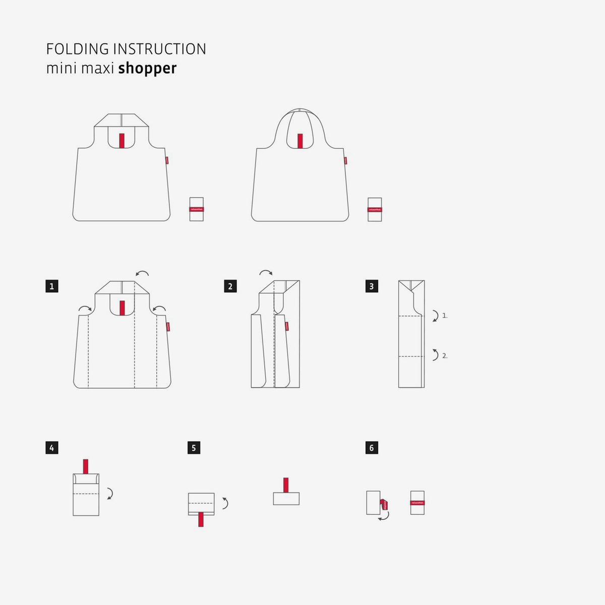 Reisenthel Mini Maxi Shopper Dots – produktový detail