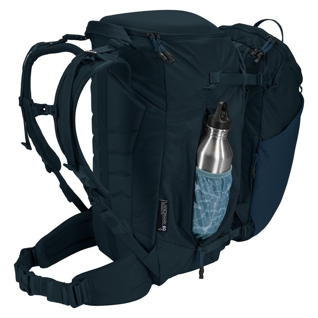 Thule Landmark cestovní batoh pro ženy 60 l – Boční kapsa se zipem