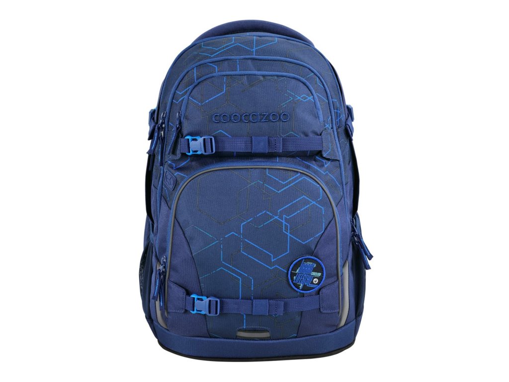 Pánský batoh Coocazoo PORTER Blue Motion 30+5L, barva Modrá ,Objem 21 - 30 litrů