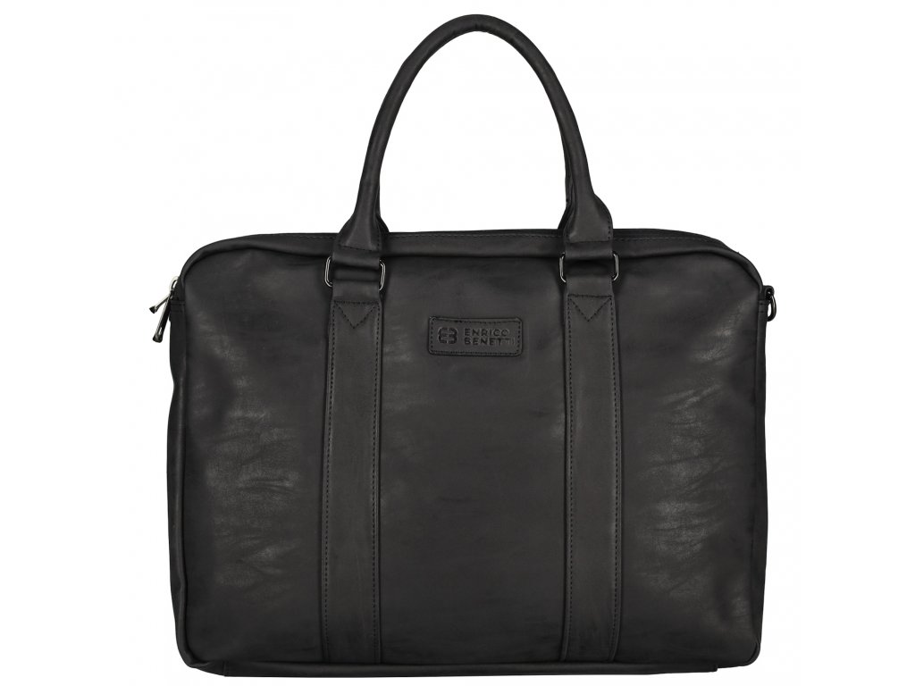 Enrico Benetti Rotterdam 15 Notebook Bag Black Sv tBatoh .cz