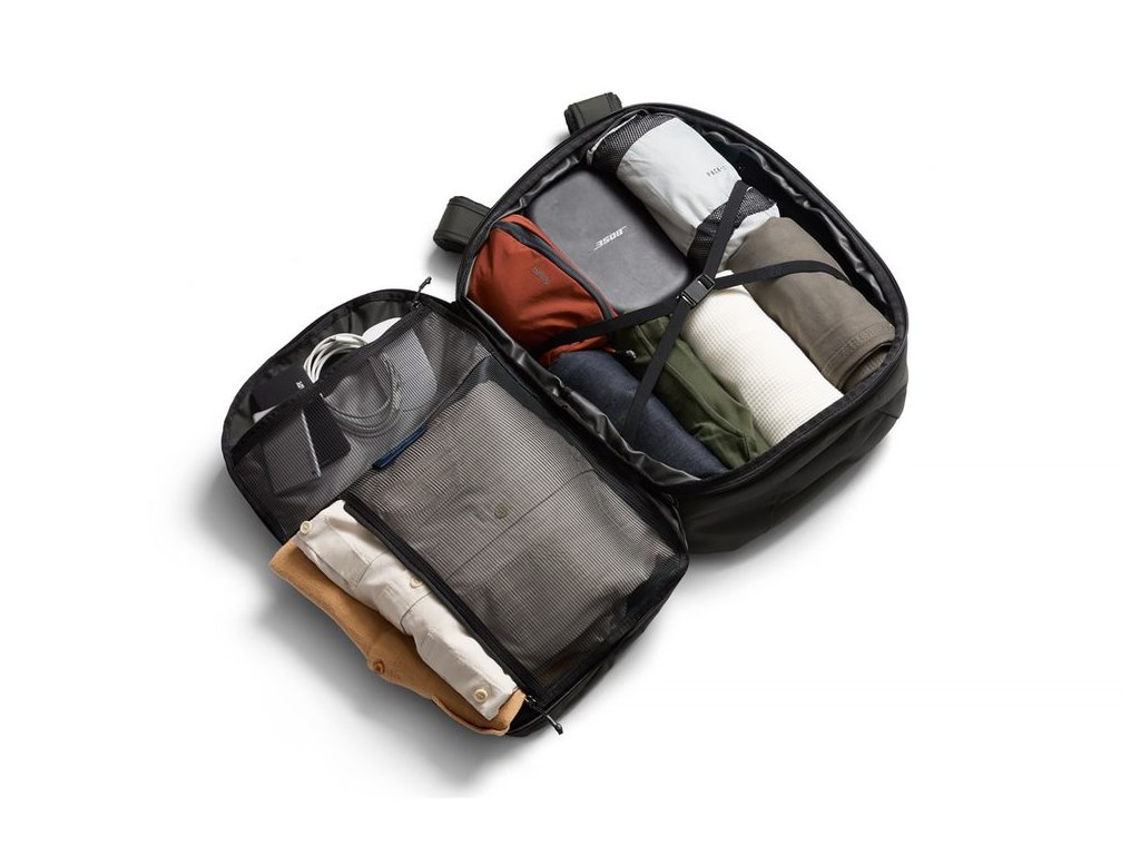 Bellroy Transit Travel Pack Pro – rozšířený prostor
