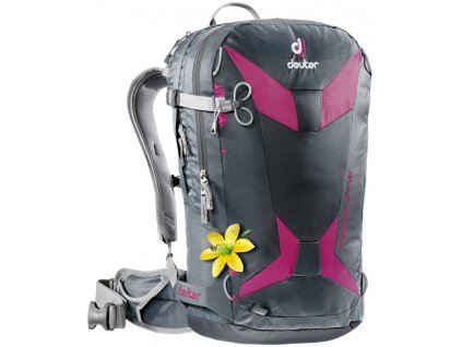 Deuter Freerider 24 SL graphite-magenta - Batoh + Sluchátka, myš nebo pouzdro